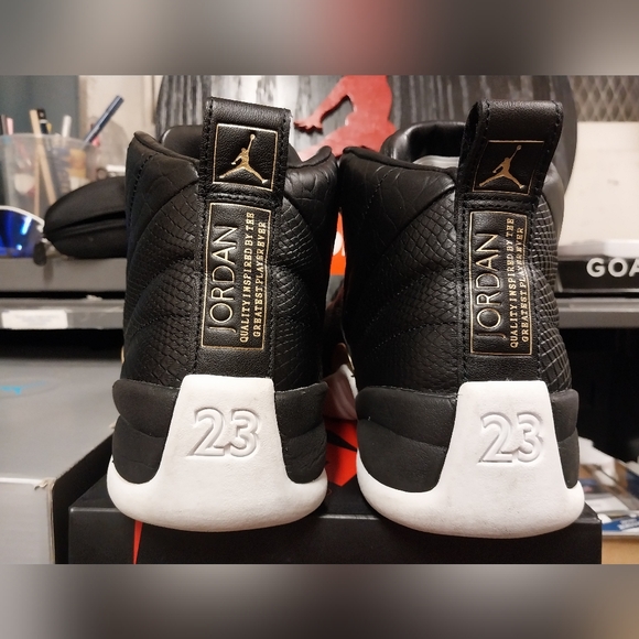 Retro Jordan 12 Reptile playoffs size 11 women's size 9 men's unisex - Picture 5 of 14